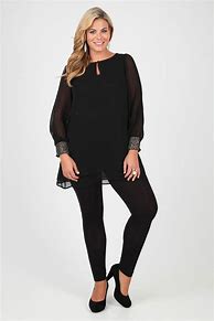 Image result for chiffon tunic outfit ideas