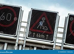 Image result for Electronic Construction Signs