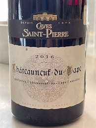 Image result for Caves Saint Pierre Chateauneuf Pape Mitre