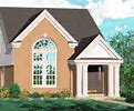 Image result for Narrow Lot House Plans with Front Porch