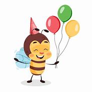 Image result for Bee Happy Birthday Clip Art
