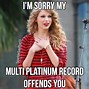 Image result for Taylor Swift Mean Meme