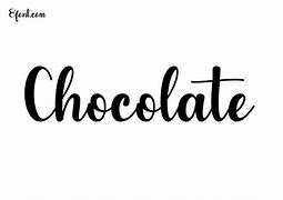 Image result for Cloud 9 Chocolate Font