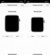 Image result for Apple Watch Size Print