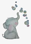 Image result for Watercolor Elephant Cartoon