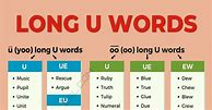 Image result for Long U Examples