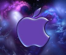 Image result for Purple Apple Logo Wallpaper