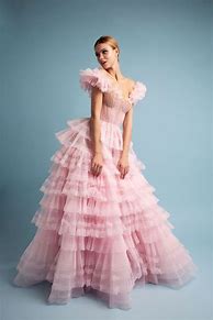 Image result for Vogue Tulle Floral Dresses