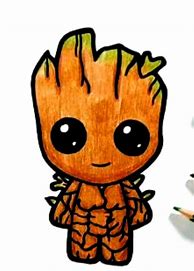 Image result for Adorable Baby Groot Drawing