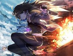 Image result for Anime Fire Explosion