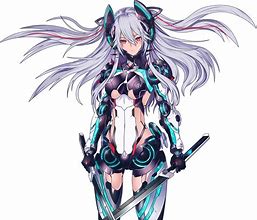 Image result for Mecha Anime Girl Stikers