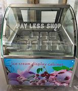 Image result for Solid Cool Ice Cream Showcase