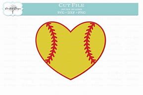 Image result for Softball Heart ClipArt