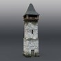 Image result for 3D Model Medieval Tower
