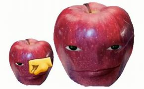 Image result for Goofy Ahh Apple Meme