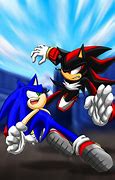 Image result for Sonic vs Shadow Fighting