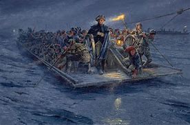 Image result for Pic of Washington Crossing the Delaware
