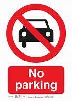 Image result for No-Parking Traffic Sign