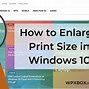 Image result for Reduce Print Size On Screen