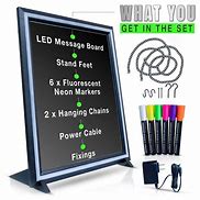 Image result for LED Writing Message Board