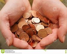 Image result for Hand Full of Euro Cent Coins