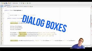 Image result for Dialog Box Script