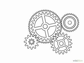 Image result for Gear Drawing Easy