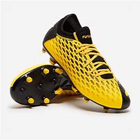 Image result for Yellow and Black Puma Soccer Cleats