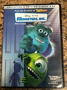 Image result for Disney Monsters Inc. DVD