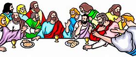 Image result for Cartoon Picture of Jesus Last Supper