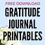 Image result for Christian Gratitude Journal Printable Free