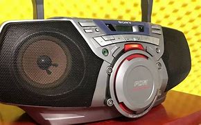 Image result for Sony CD Boombox CFD 305