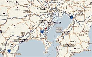 Image result for Japan Map Tokyo Yokohama