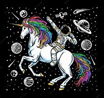 Image result for Unicorn Astronaut