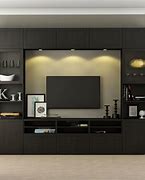 Image result for TV Set Up Design Shelves