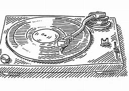Image result for Record Player Drawing
