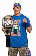 Image result for John Cena with WWE Belt