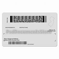 Image result for New Jersey Drivers License Mention Not-For Real ID