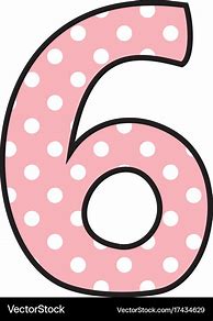 Image result for Dotted Number 6