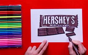 Image result for Hershey Chocolate Bar Drawing