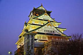 Image result for Osaka Castle Night