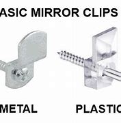 Image result for Clips to Hold Mirror