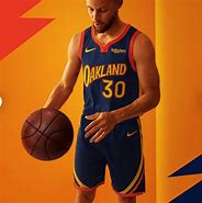 Image result for Stephen Curry in Oakland Jersey Retro