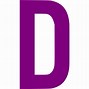 Image result for Purple Lettera D
