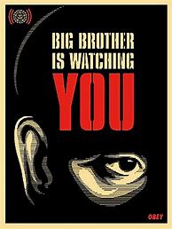Image result for Big Brother is Watching Art Print