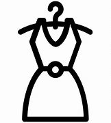 Image result for Vintage Dress On Hanger Icon
