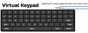 Image result for On Screen Keypad Keyboard