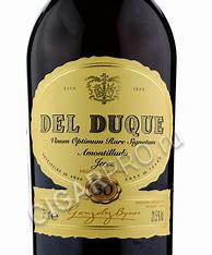 Image result for Gonzalez Byass Jerez Xeres Sherry Del Duque Aged 30 Years Very Old Amontillado VORS