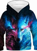 Image result for Wolf Girl Galaxy Hoodie