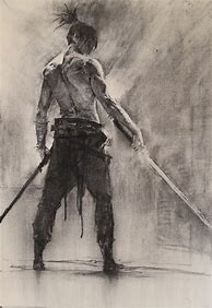 Image result for Japanese Ninja Wounded Sketch